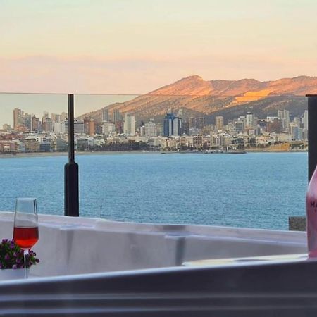 Luxury Apartment With Private Hot Tub By Poniente Beach Benidorm Exterior foto